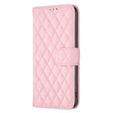 Samsung S24 Flip Book PU Real Leather Wallet Holder & Kickstand With Card Pockets Case Pink - CellularPort