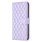 IPhone 15 Plus/14 Plus Flip Book PU Real Leather Wallet Holder & Kickstand With Card Pockets Case Purple - CellularPort