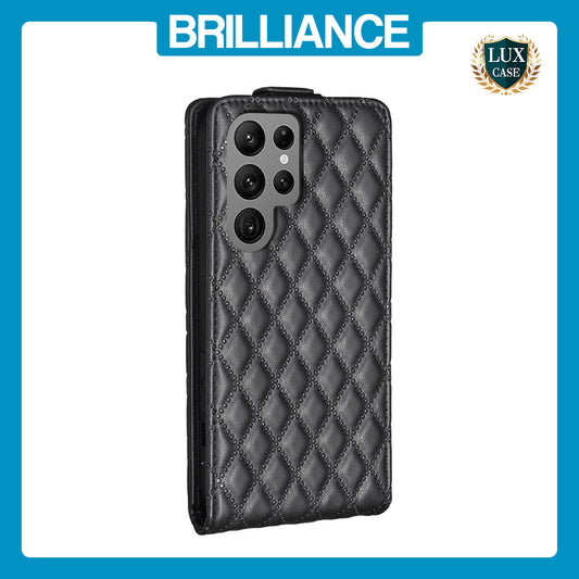 Samsung S23 Ultra Black Photo Frame Wallet Case