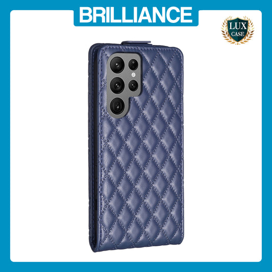 Samsung S23 Ultra Blue Photo Frame Wallet Case