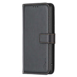 Samsung S24 Ultra Flip Book PU Genuine Leather Detachable Strong Magnetic Wallet With Card Pockets Case Black - CellularPort