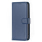 Samsung S24 Ultra Flip Book PU Genuine Leather Detachable Strong Magnetic Wallet With Card Pockets Case Blue - CellularPort