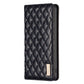 iPhone 16 Pro Flip PU Leather Holder Slots Magnetic Wallet with Card Pockets Case Black - CellularPort