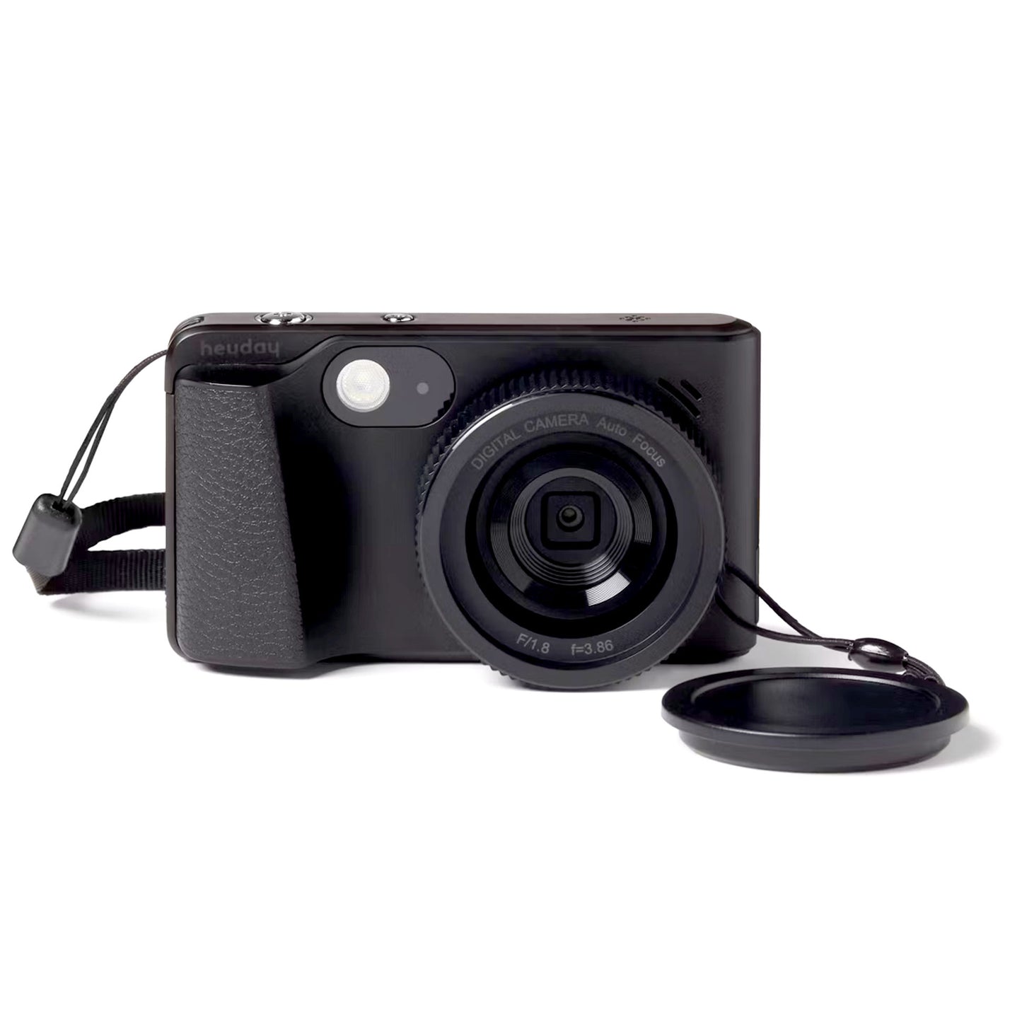 8MP 4K Digital Camera - heyday Black: Mirrorless, UHD Video, 512GB Capacity -...