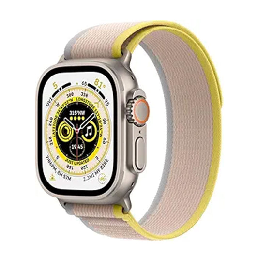 Apple Watch 49mm Trail Loop - Yellow/Beige (Used)