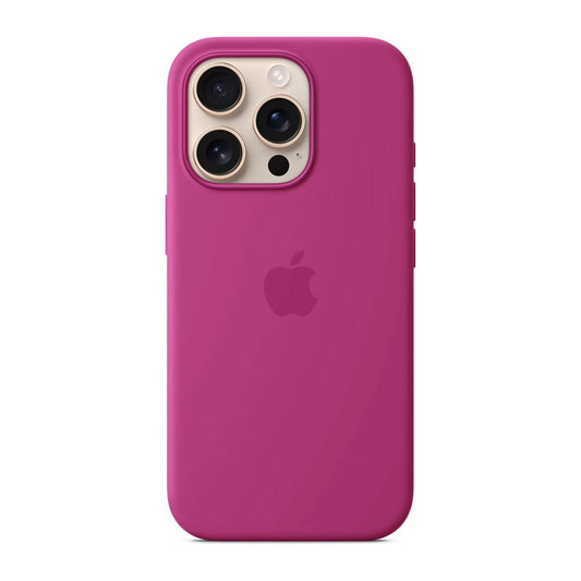 Apple iPhone 16 Pro Silicone Case – Fuchsia