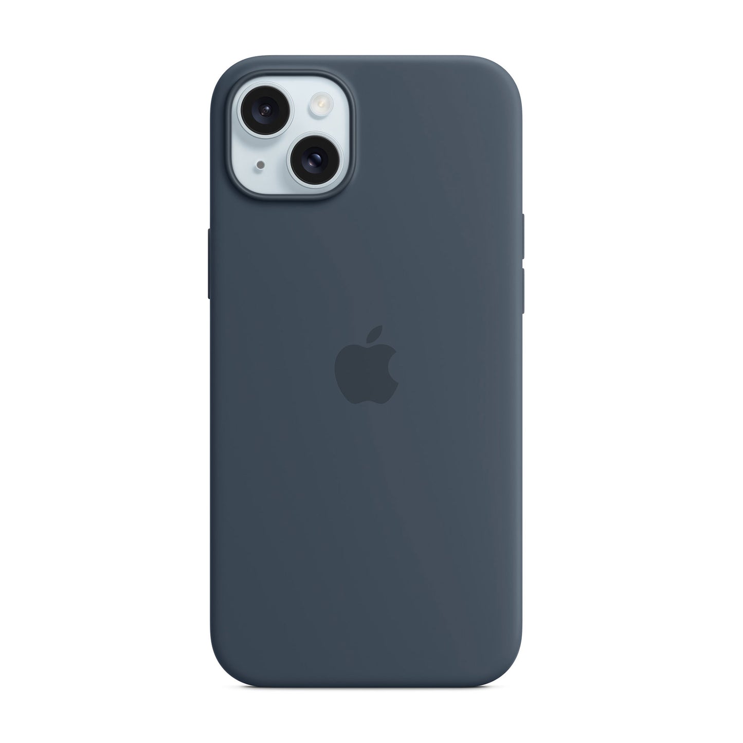Apple iPhone 15 Plus Silicone Case – Storm Blue