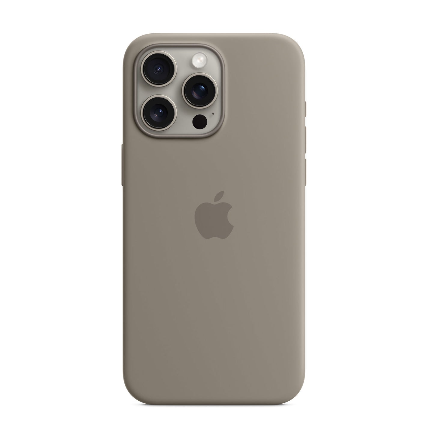 Apple iPhone 15 Pro Max Silicone Case – Clay