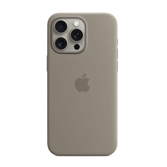 Apple iPhone 15 Pro Max Silicone Case – Clay