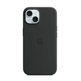 Apple iPhone 15 Silicone Case – Black