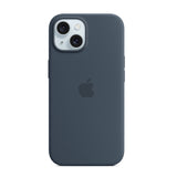 Apple iPhone 15 Silicone Case – Storm Blue