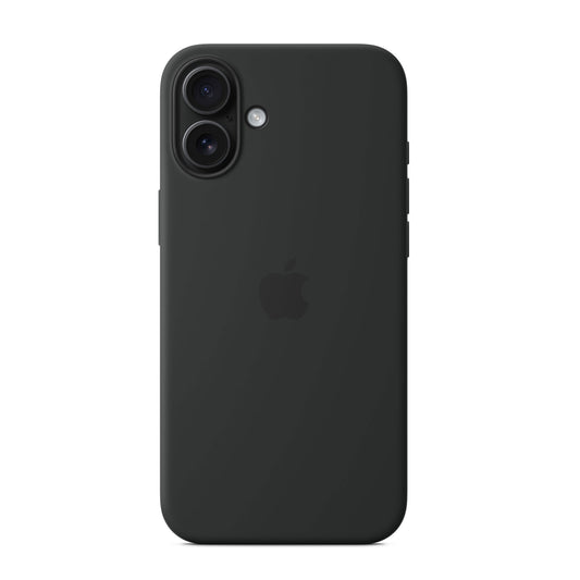 Apple iPhone 16 Plus Silicone Case – Black