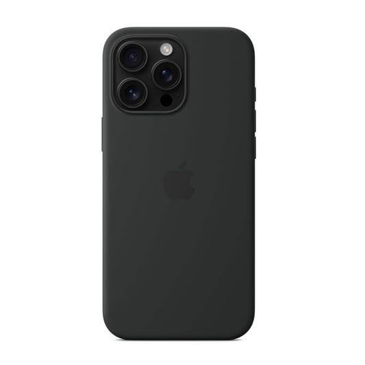 Apple iPhone 16 Pro Max Silicone Case – Black