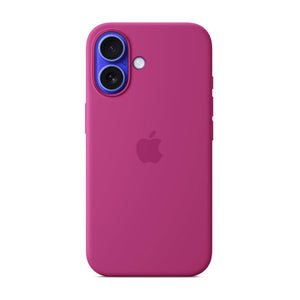 Apple iPhone 16 Silicone Case – Fuchsia