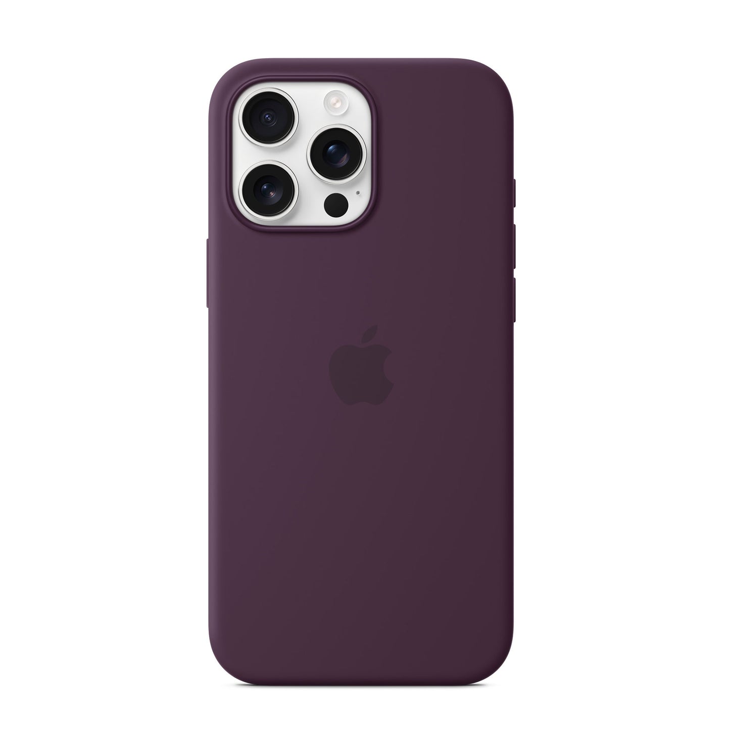 Apple iPhone 16 Pro Max Silicone Case – Plum
