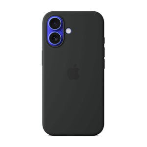 Apple iPhone 16 Silicone Case – Black