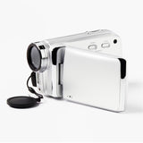 8MP Camcorder - heyday Silver: Built-In Microphone, 512GB Storage, 2.7K Video...