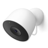 Google Nest Cam Outdoor (Wired, 2nd Gen) - Outdoor Security Camera with 2K Vi...