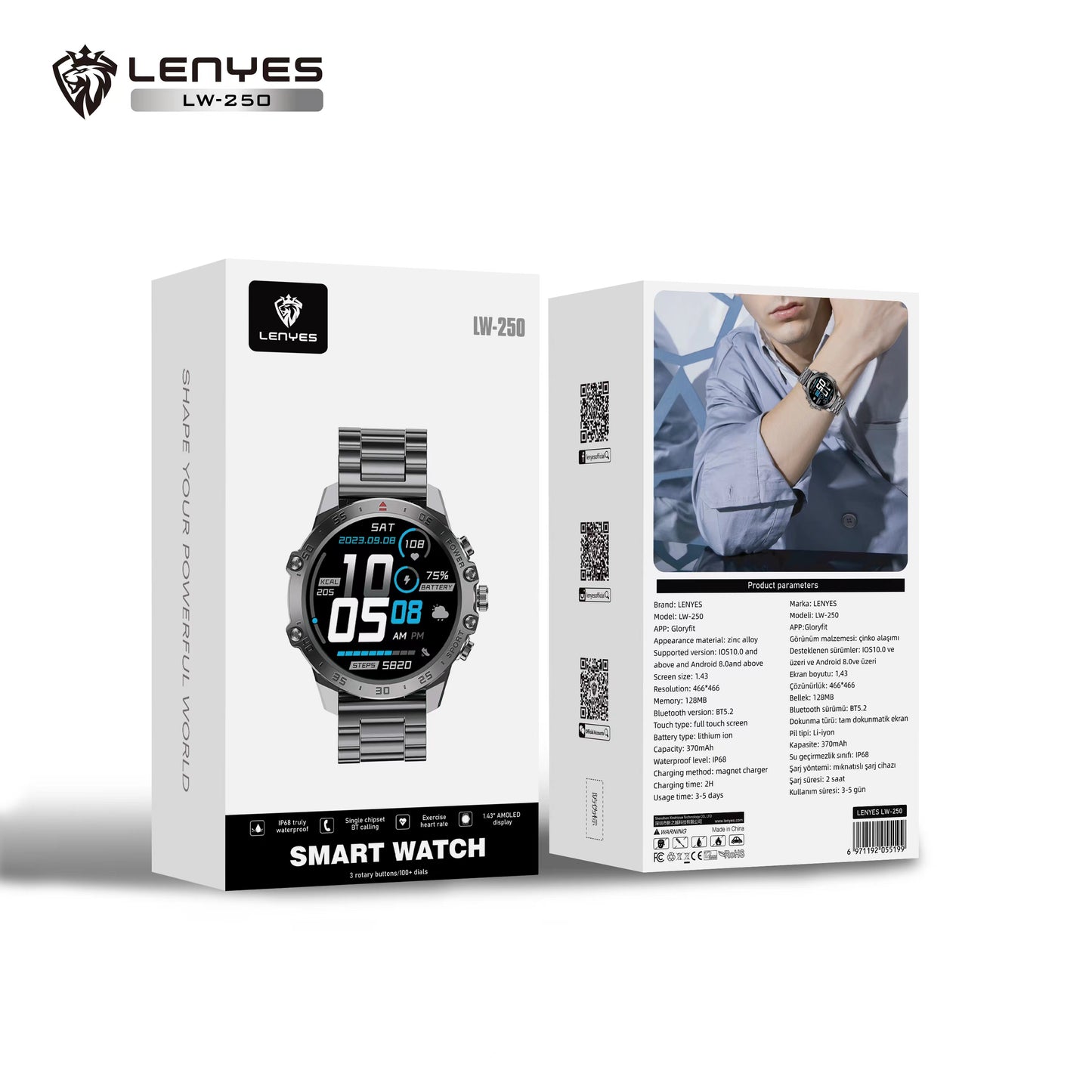 Lenyes LW250 Smartwatch