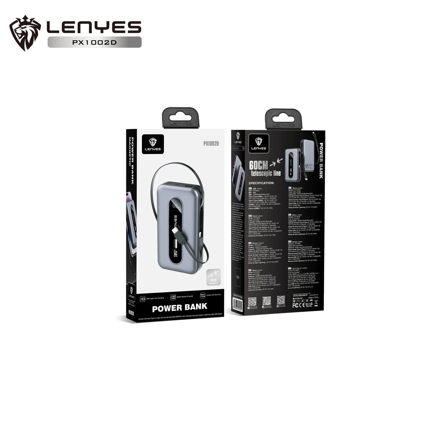 Lenyes PX1002D Power Bank