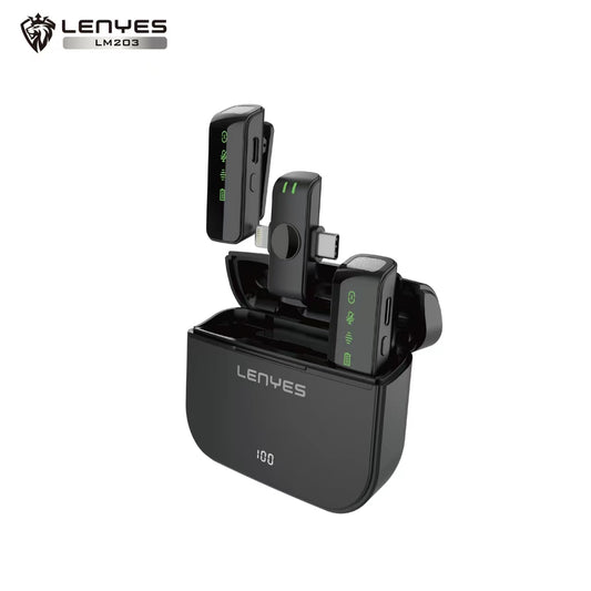 Lenyes_LM203_Wireless_Microphone