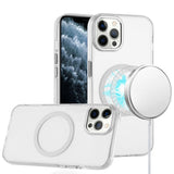 iPhone 11 Pro Max Clear Magnetic Circle Transparent Acrylic Case