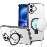 iPhone 17 Dotted Line Magnetic Case - Black