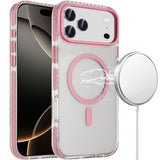 iPhone 17 Pro Pink Magnetic Ring Case