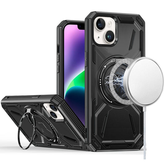 iPhone 13/14 Black Loop 360° Kickstand Hybrid Case