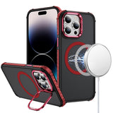 iPhone 14 Pro Max Red ShatterProof Magnetic Hybrid Case