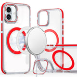 iPhone 17 MagSonic Bracket Stand Case - Red