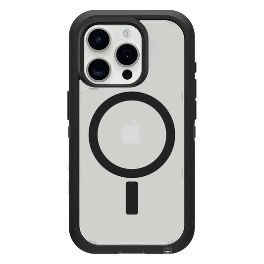 OtterBox iPhone 15 Pro Defender Pro XT Clear – Dark Side