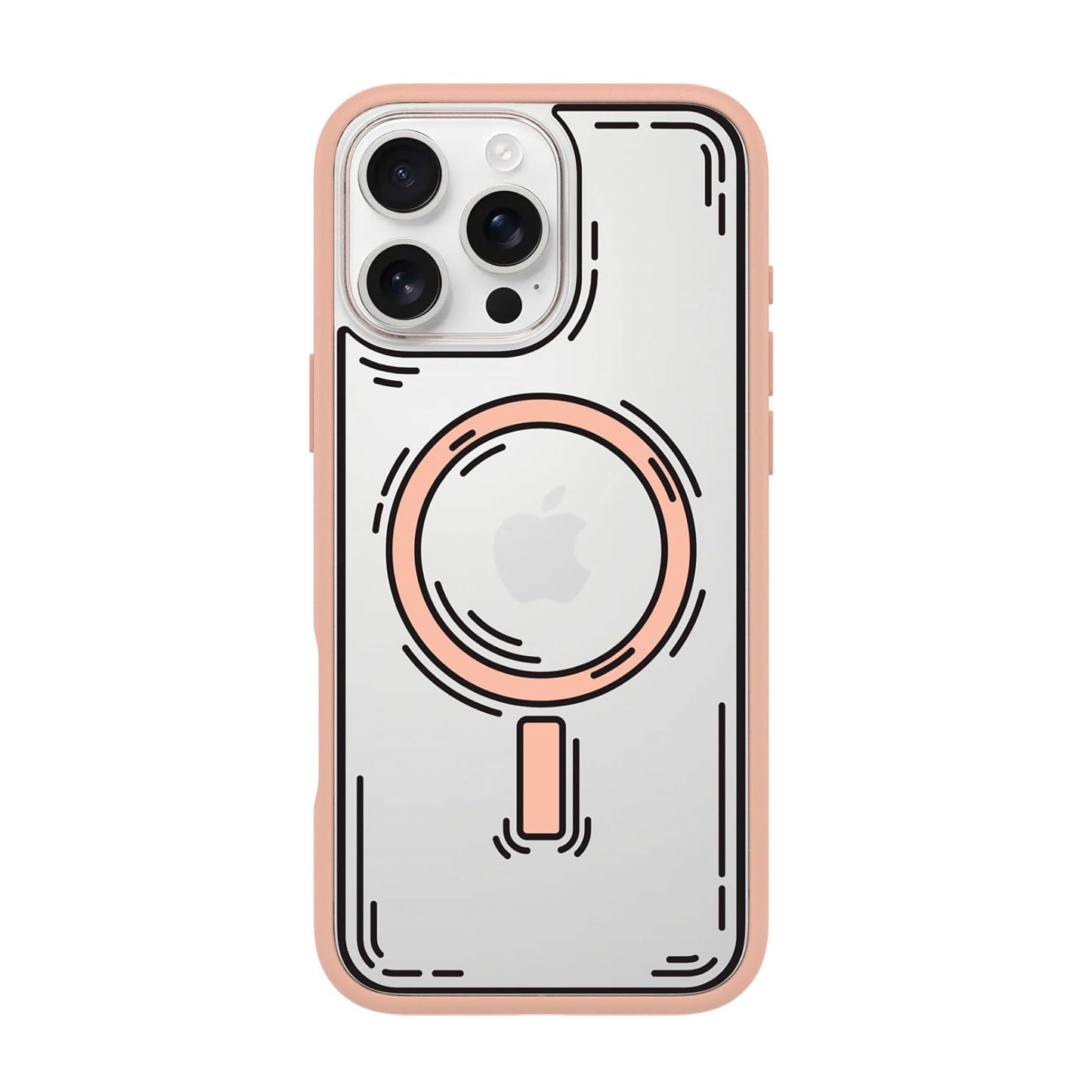 OtterBox iPhone 16 Pro Max Symmetry - Doodle