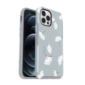 OtterBox iPhone 12/12 Pro Symmetry – Gingko Gray