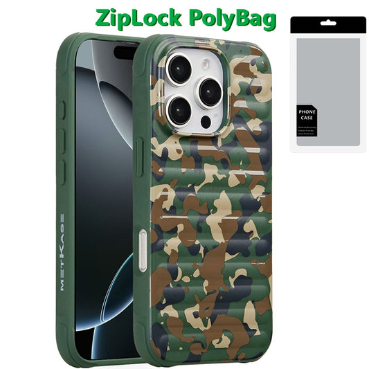 iPhone 16 Pro 6.3 - Magnetic Chrome Case - Camo