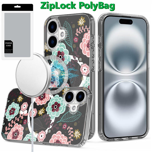 iPhone 16 6.1 - Thick Hybrid Design Case - B