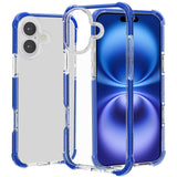 iPhone 17 Transparent ShockProof Case - Blue