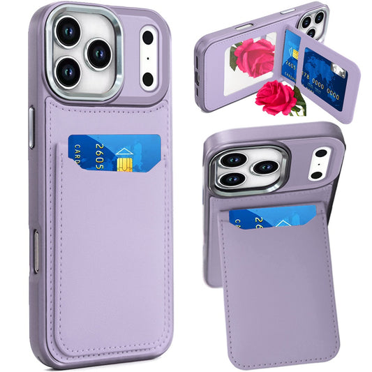 iPhone 17 Pro Purple Card Holder Case