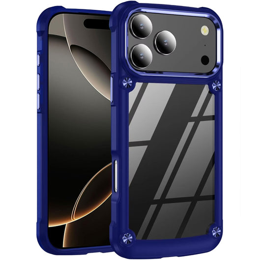 iPhone 17 Pro Blue Transparent CaseX Case