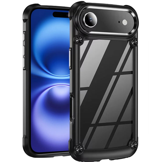 iPhone 17 Air CaseX Transparent Hybrid - Black
