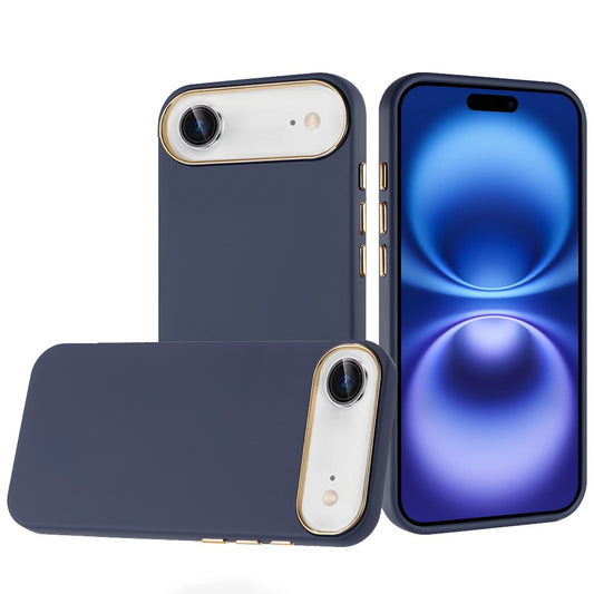 iPhone 17 Air Chrome Hybrid Case - Dark Blue