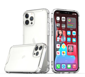 iPhone 13 Pro Max Clear Shockproof Hybrid Case