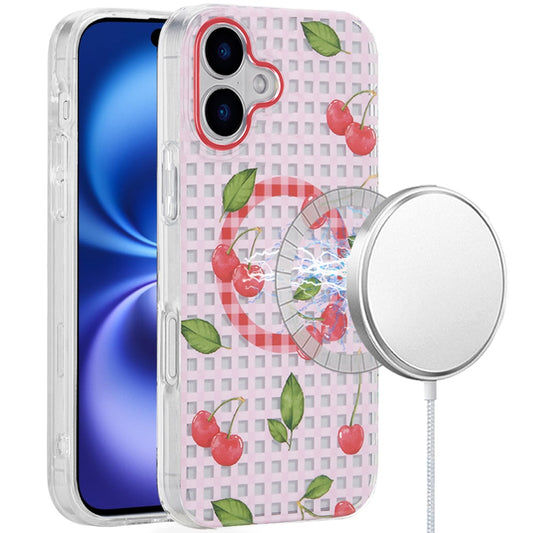 iPhone 17 Magnetic IMD Case - Cherry