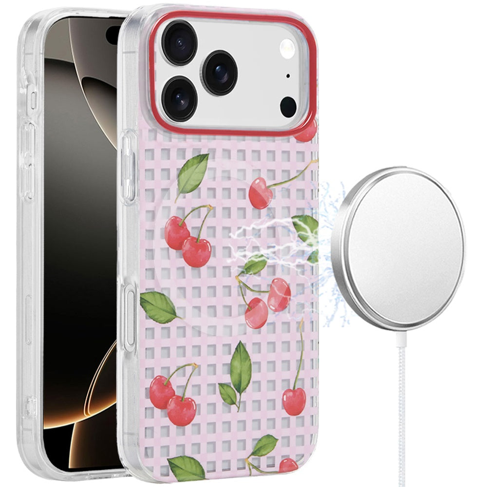 iPhone 17 Pro Cherry Magnetic Case