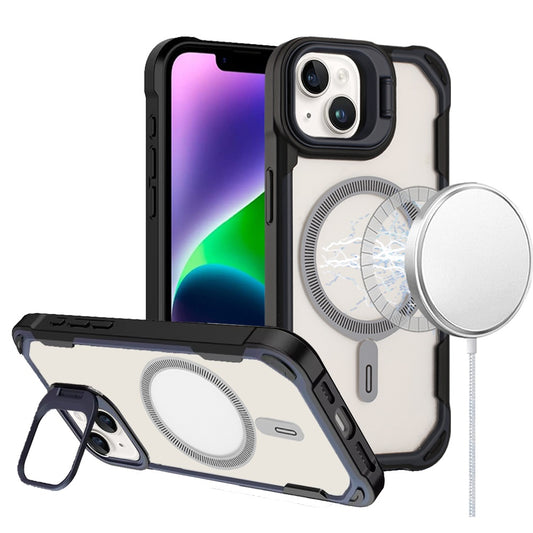 iPhone 13/14 Black FUN Magnetic Hybrid Case