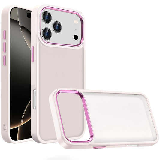 iPhone 17 Pro Max Polished Acrylic Hybrid Case - Beige