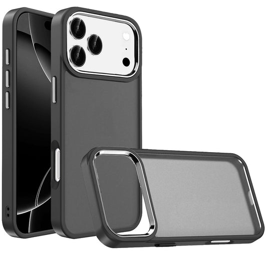 iPhone 17 Pro Max Polished Acrylic Hybrid Case - Black