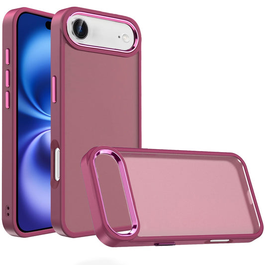 iPhone 17 Air Acrylic Hybrid Case - Burgundy