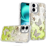 iPhone 17 Pearls Glitter Chrome Case - 1