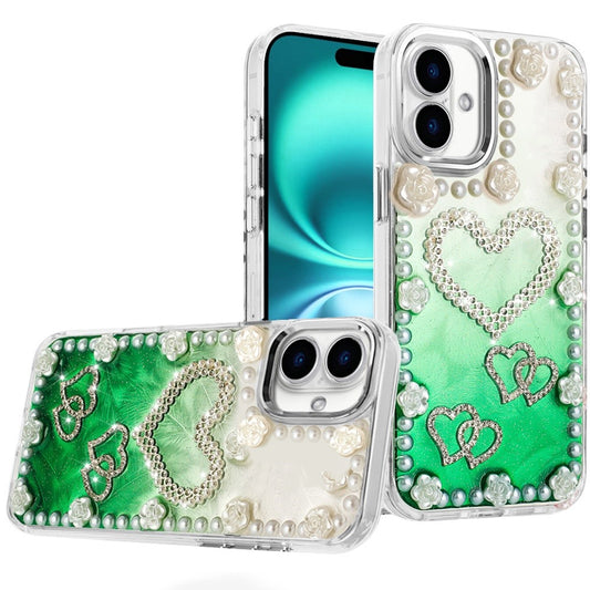 iPhone 17 Pearls Glitter Chrome Case - 5